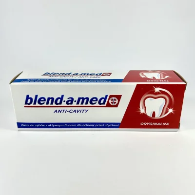 Зубна  паста Blend-a-med 75 мл. Антикарієс: Original, Делікат. відбілюв., Сімейн. захист(24шт/уп)