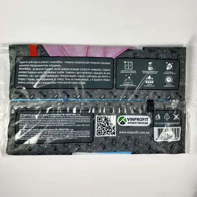 Микрофибра для стекла Profit Pro 35*35 1шт (100шт/мешок)