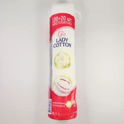 Ватні диски LADY COTTON 100+20шт (35уп в ящ)