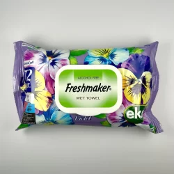 Вологі серветки Frеshmaker Eco Flower 72 шт. з клапаном (36 шт/ящ)