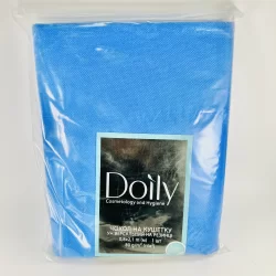 Чехол на кушетку универсальный с резинкой Doily 0.8см*2.1м; спанбонд 80г/м; голубой