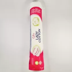Ватні диски LADY COTTON 120+20шт (35уп в ящ)