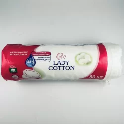 Ватні диски LADY COTTON 80шт+20 (35уп в ящ)