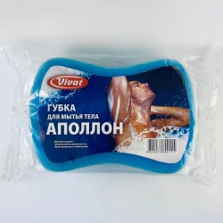 Губка лазнева Аполон ТМ VIVAT (50шт. в ящику)