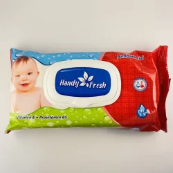Вологi серветки ТМ Handy Fresh 72 шт з клапаном (16шт. в ящику)