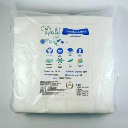 Серветки в пачці Doily 20см*20см (100шт/уп) спанлейс 40гр/м2; сітка