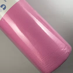 Простынь одноразовая Doily 0,8см*100м;спанбонд;25гр/м2; розовый (3шт/уп)