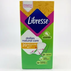 Прокладки щоденні Libresse Natural Care Normal 20шт(21шт/ящ)