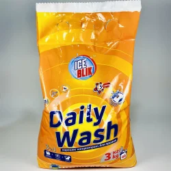 0918/Порошок для прання DAILY WASH Universal ТМIceBlik 3кг (5шт/ящ)