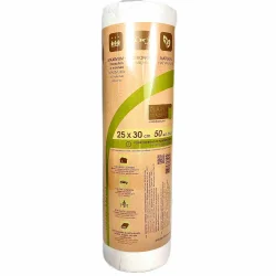 Салфетки для уборки в рулоне Aquasoft woodpulp гладкие 25*30 см (50 шт.) МИКС АКЦИЯ (16 шт/ящ)